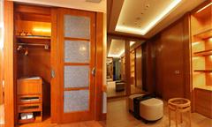 The wardrobe